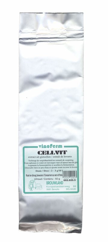 Nutriente para levadura CELLVIT 50gr