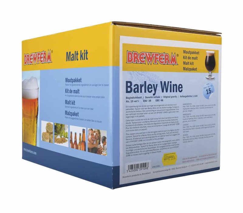 Kit de malta en grano "Barley Wine"