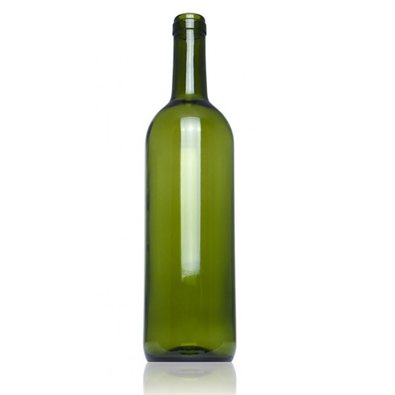 7x Botellas Vino Bordeuax 75cl Verde Natura