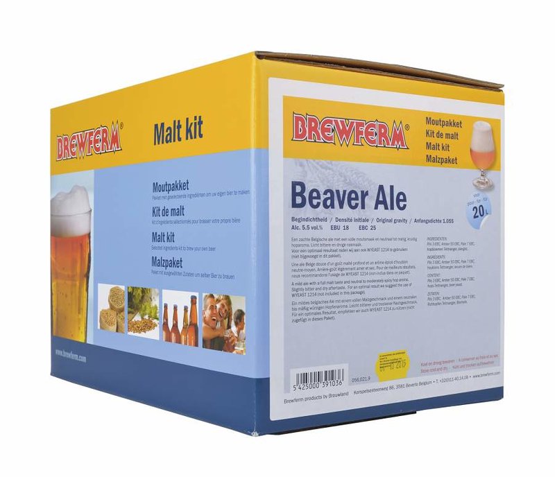 Kit de malta en grano "Beaver Ale"