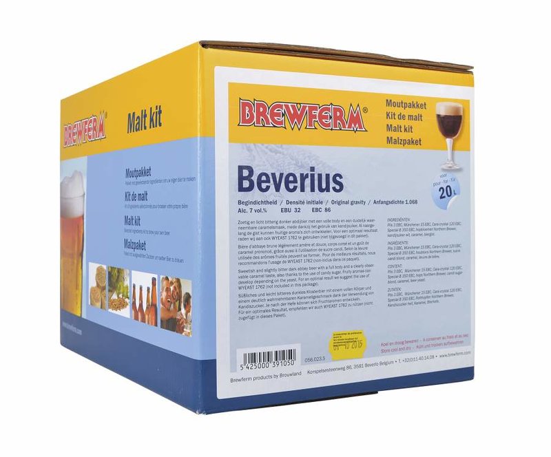 Kit de malta en grano "Beverius"
