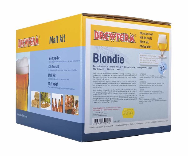 Kit de malta en grano "Blondie"