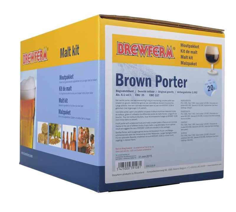 Kit de malta en grano "Brown Porter"