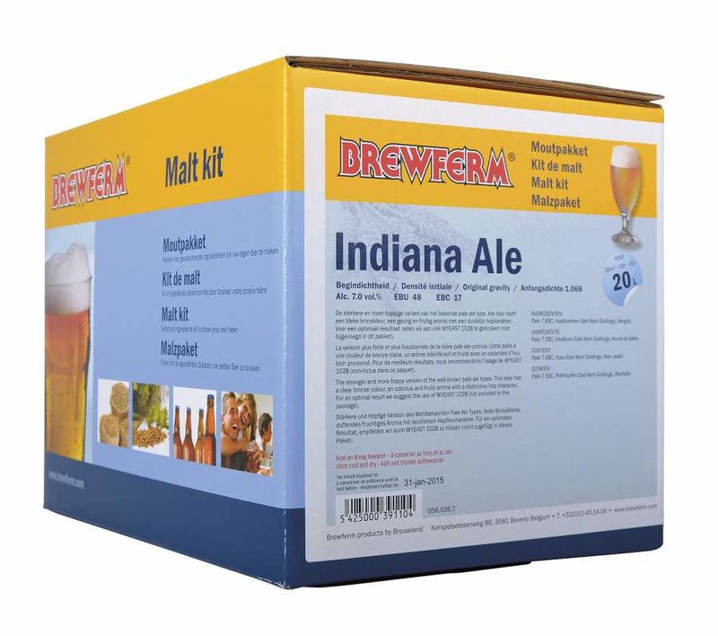 Kit de malta en grano "Indiana Ale"