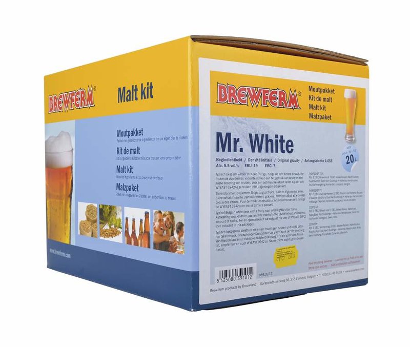 Kit de malta en grano "Mr. White"