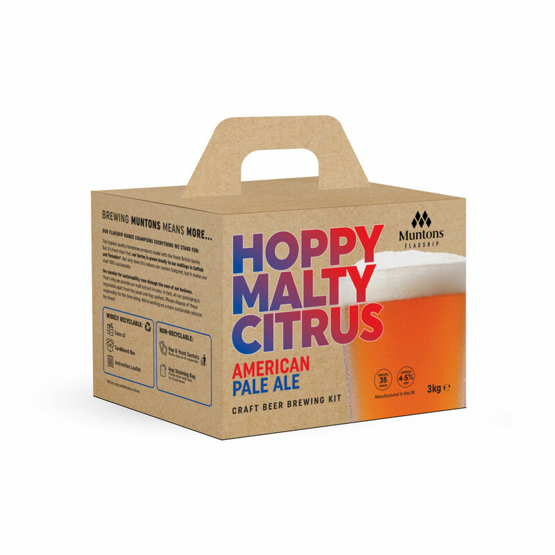 Muntons Flagship "Hoppy Malty Citrus" 3kg American Pale Ale