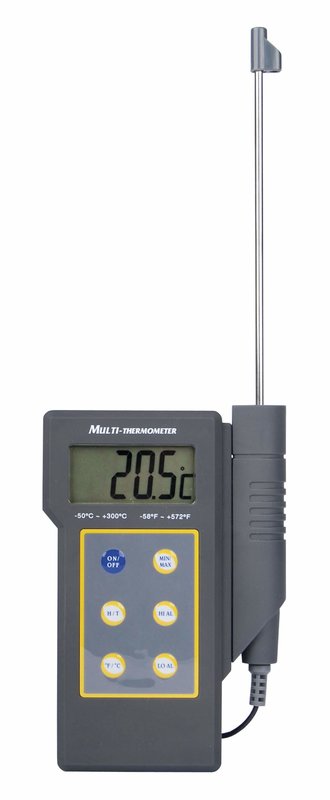 Termómetro digital con alarma -50°C/+300°C