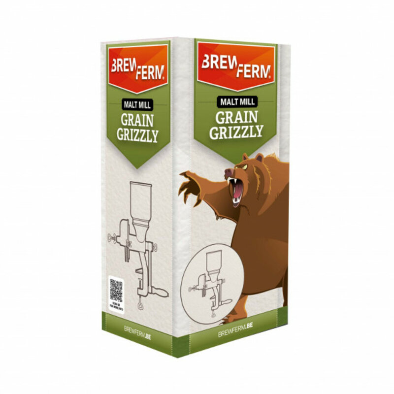 BREWFERM Molino de malta "Grain Grizzly"