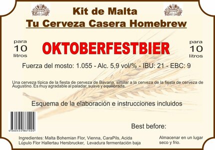 Kit en grano "Oktoberfestbier" 10ltr