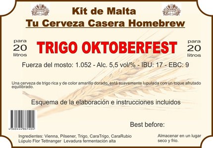 Kit en grano "Trigo Oktoberfest"