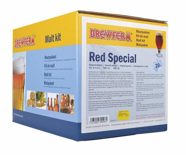 Kit de malta en grano "Red Spezial"