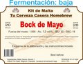 Kit en grano "Bock de Mayo" - Tu Cerveza Casera Homebrew