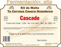 Kit en grano "Cascade" - Tu Cerveza Casera Homebrew