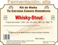Kit en grano "Whisky-Stout" - Tu Cerveza Casera Homebrew